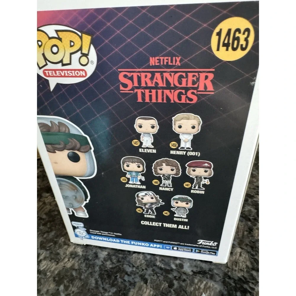Funko POP! Television: Stranger Things - Dustin with Shield #1463